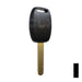 Honda 3 Button Remote Head Key (3B6) - By Ilco Automotive Key Ilco