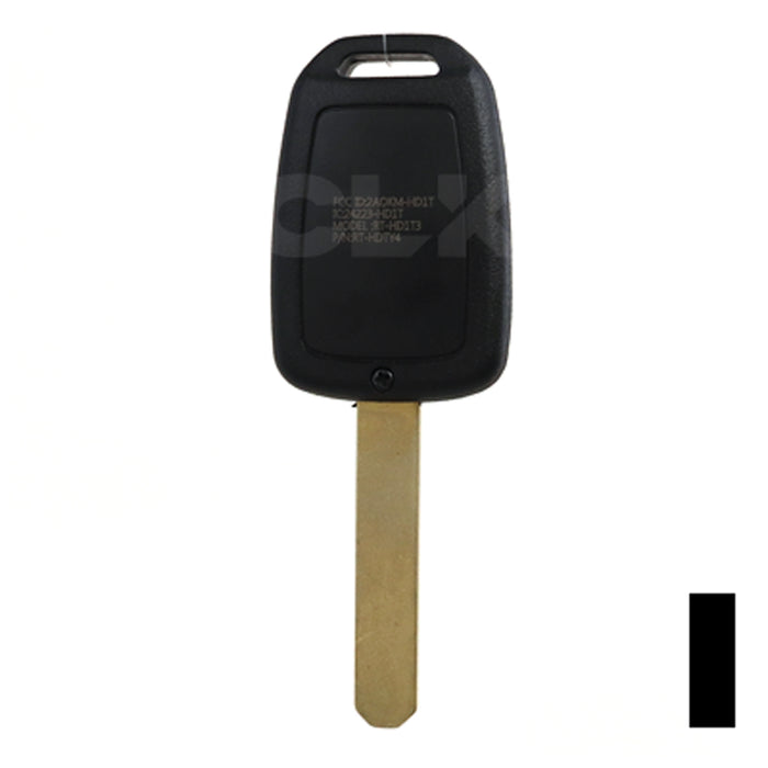 Honda 3 Button Remote Head Key (3B8) -By Ilco Automotive Key Ilco