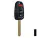 Honda 3 Button Remote Head Key (3B8) -By Ilco Automotive Key Ilco
