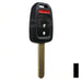 Honda 3 Button Remote Head Key (3B8) -By Ilco Automotive Key Ilco