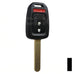 Honda 3 Button Remote Head Key (3B8) -By Ilco Automotive Key Ilco