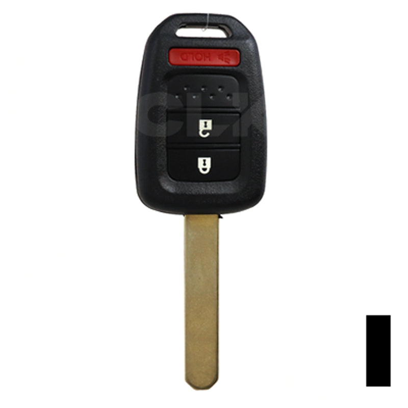 Honda 3 Button Remote Head Key (3B8) -By Ilco Automotive Key Ilco