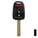 Honda 3 Button Remote Head Key (3B8) -By Ilco Automotive Key Ilco