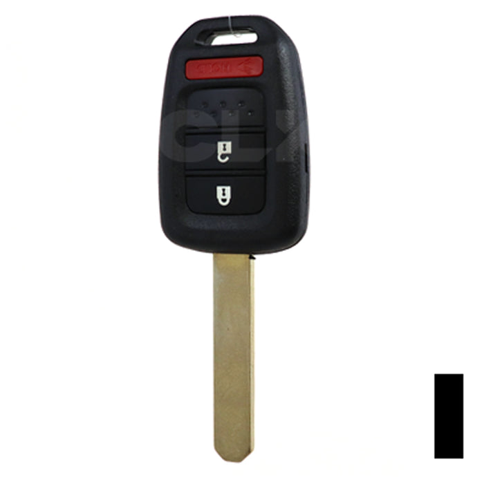 Honda 3 Button Remote Head Key (3B8) -By Ilco Automotive Key Ilco