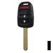 Honda 3 Button Remote Head Key (3B8) -By Ilco Automotive Key Ilco