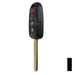 Honda 3 Button Remote Head Key (3B8) -By Ilco Automotive Key Ilco