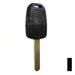Honda 3 Button Remote Head Key (3B8) -By Ilco Automotive Key Ilco