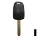 Honda 3 Button Remote Head Key (3B8) -By Ilco Automotive Key Ilco