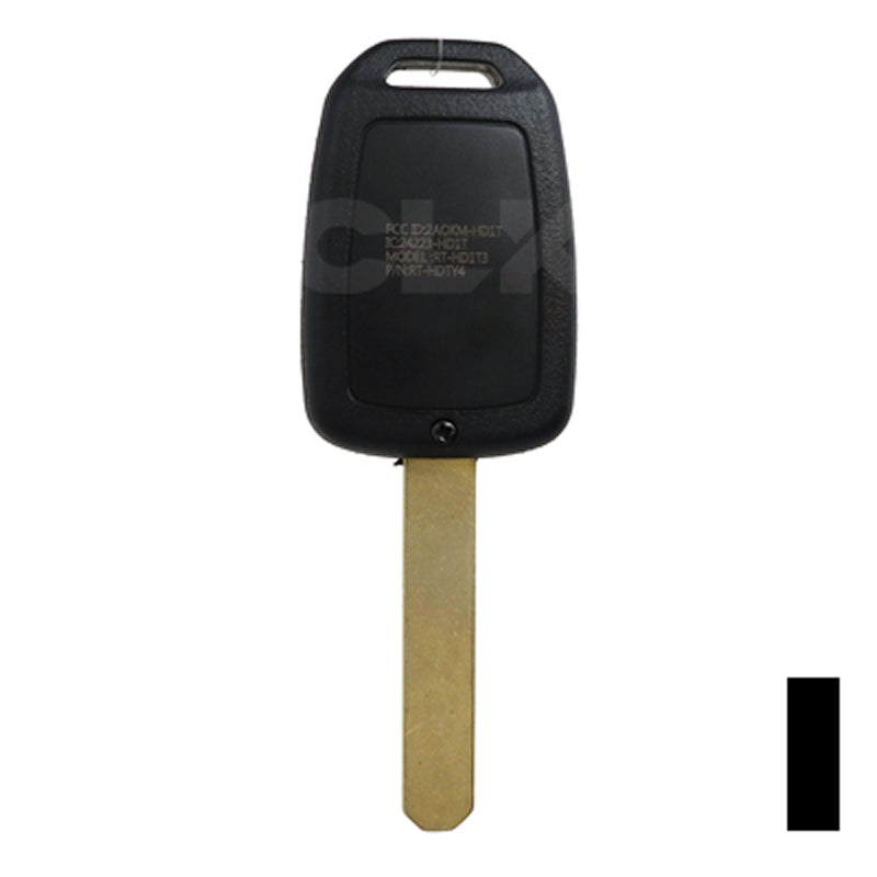 Honda 3 Button Remote Head Key (3B8) -By Ilco Automotive Key Ilco
