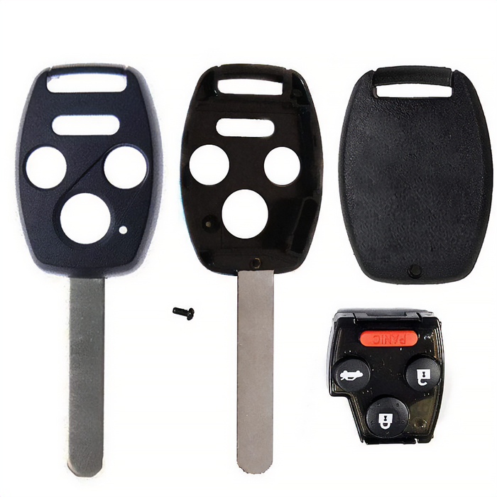 Honda 4 Button Remote Head Key Blank Shell Automotive Key LockVoy