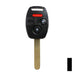 Honda Pilot 3 Button Remote Head Key (3B7)- By Ilco Automotive Key Ilco