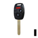 Honda Pilot 3 Button Remote Head Key (3B7)- By Ilco Automotive Key Ilco