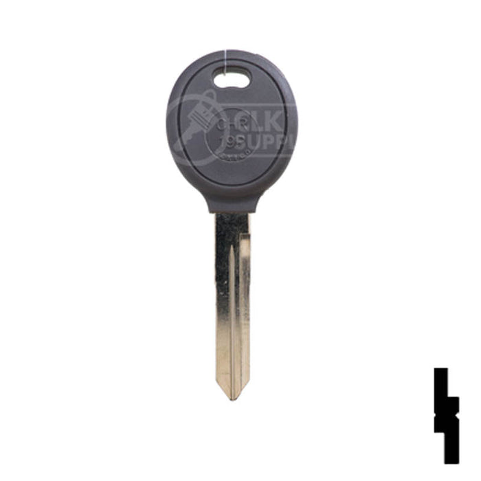 JMA Cloneable Key Chrysler Y162PT (TPX2CHR-19.PG) Automotive Key JMA USA