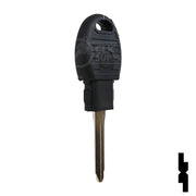 JMA Cloneable Key Chrysler Y170PT (TPX3CHR-15.P1) Automotive Key JMA USA