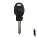JMA Cloneable Key Chrysler Y170PT (TPX3CHR-15.P1) Automotive Key JMA USA