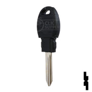 JMA Cloneable Key Chrysler Y170PT (TPX3CHR-15.P1) Automotive Key JMA USA