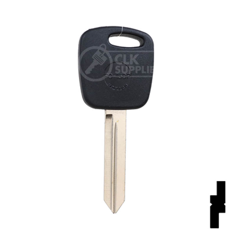 JMA Cloneable Key Ford H72PT (TPX1FO-15D.P) Automotive Key JMA USA