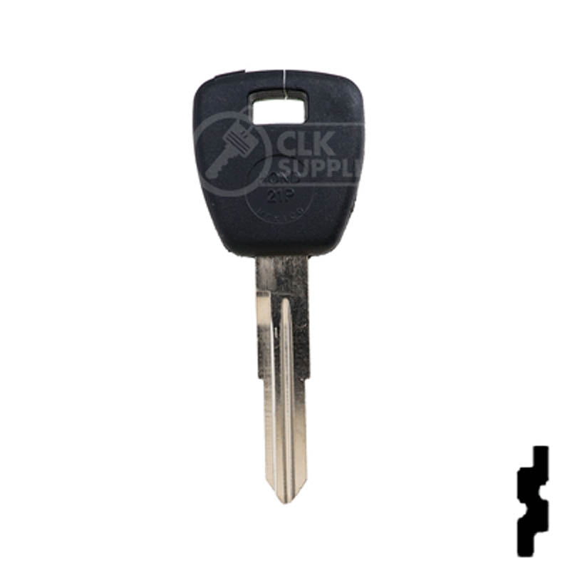 JMA Cloneable Key Honda HD111PT (TPX3HOND-21.P) Automotive Key JMA USA