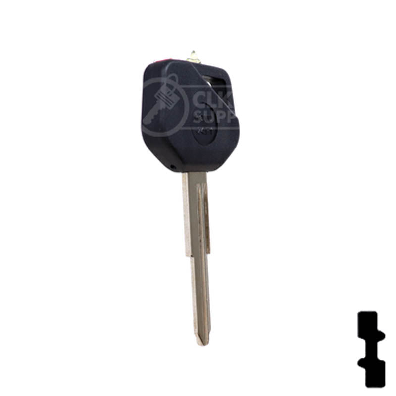 JMA Cloneable Key Honda HON70T14 (TPX3HOND-24.P) Automotive Key JMA USA