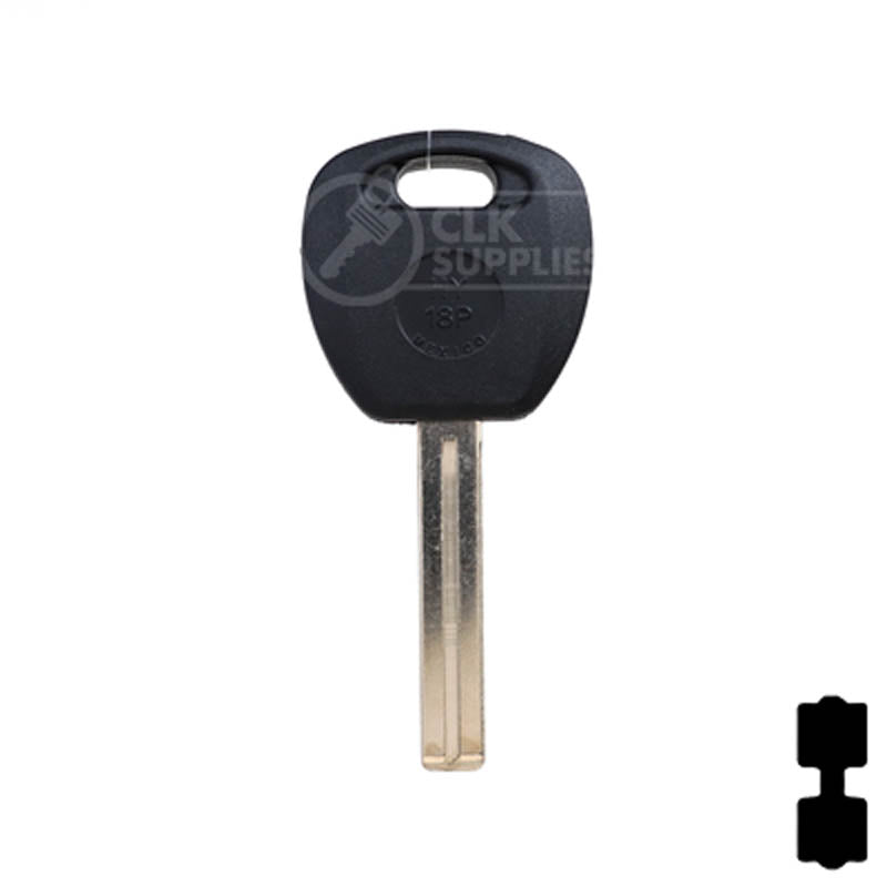 JMA Cloneable Key Hyundai HY20PT (TPX3HY-18.P) Automotive Key JMA USA