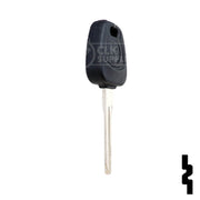 JMA Cloneable Key Nissan NI02PT (TPX2DAT-15.P4) Automotive Key JMA USA