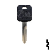 JMA Cloneable Key Nissan NI04T (TPX3DAT-15.P3) Automotive Key JMA USA