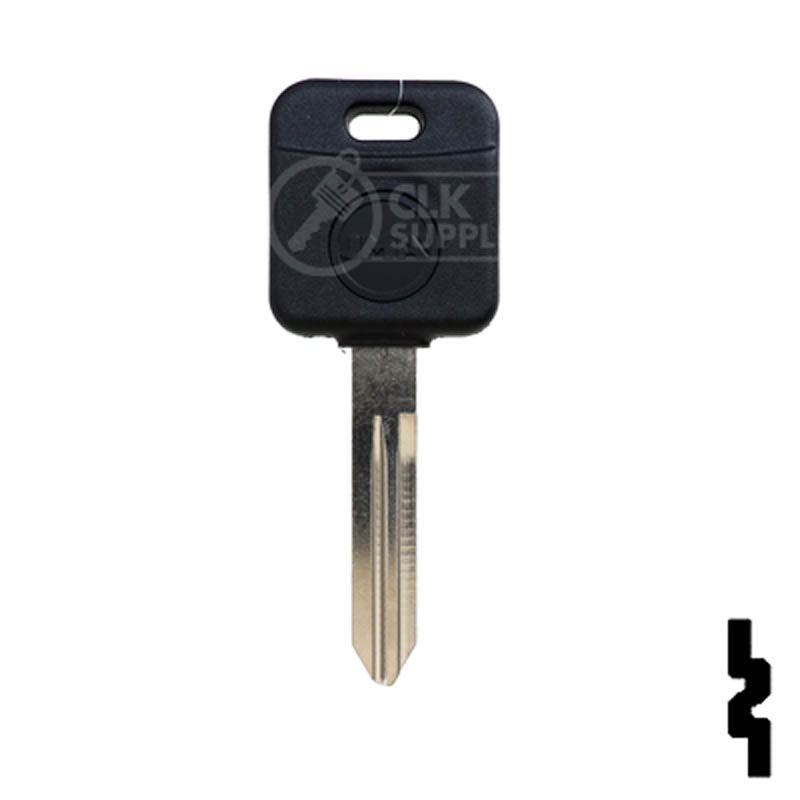 JMA Cloneable Key Nissan NI04T (TPX3DAT-15.P3) Automotive Key JMA USA
