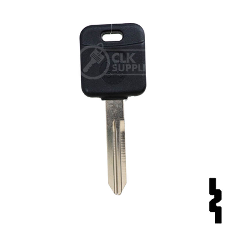 JMA Cloneable Key Nissan NI04T (TPX3DAT-15.P3) Automotive Key JMA USA