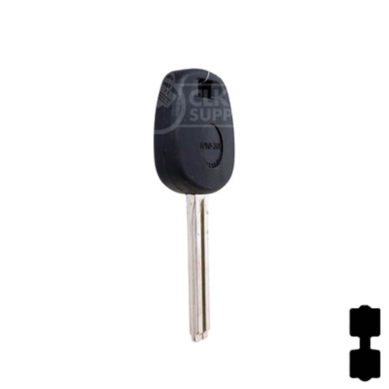 JMA Cloneable Key Toyota TOY50PT (TPX2TOYO-36.P) Automotive Key JMA USA