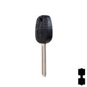 JMA Cloneable Key Toyota TOY50PT (TPX2TOYO-36.P) Automotive Key JMA USA