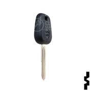 JMA Cloneable Key Toyota TOY57PT (TPX1TOYO-20D.P) Automotive Key JMA USA
