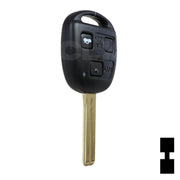 Lexus 3 Button 4C Remote Head Key (3B4) - By Ilco Automotive Key Ilco
