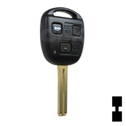 Lexus 3 Button 4C Remote Head Key (3B4) - By Ilco Automotive Key Ilco