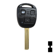 Lexus 3 Button 4C Remote Head Key (3B4) - By Ilco Automotive Key Ilco
