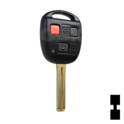 Lexus 3 Button 4C Remote Head Key (3B5) - By Ilco Automotive Key Ilco