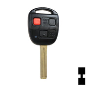 Lexus 3 Button 4C Remote Head Key (3B5) - By Ilco Automotive Key Ilco