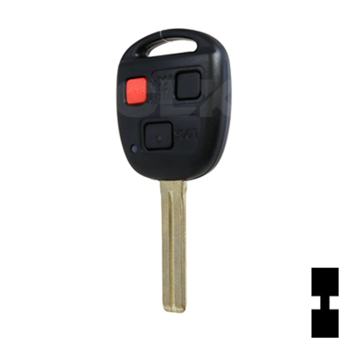 Lexus 3 Button 4D68 Remote Head Key (3B3) - By Ilco Automotive Key Ilco