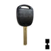 Lexus 3 Button 4D68 Remote Head Key (3B3) - By Ilco Automotive Key Ilco