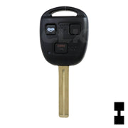 Lexus 3 Button Remote Head Key 3B6 – By Ilco Automotive Key Ilco