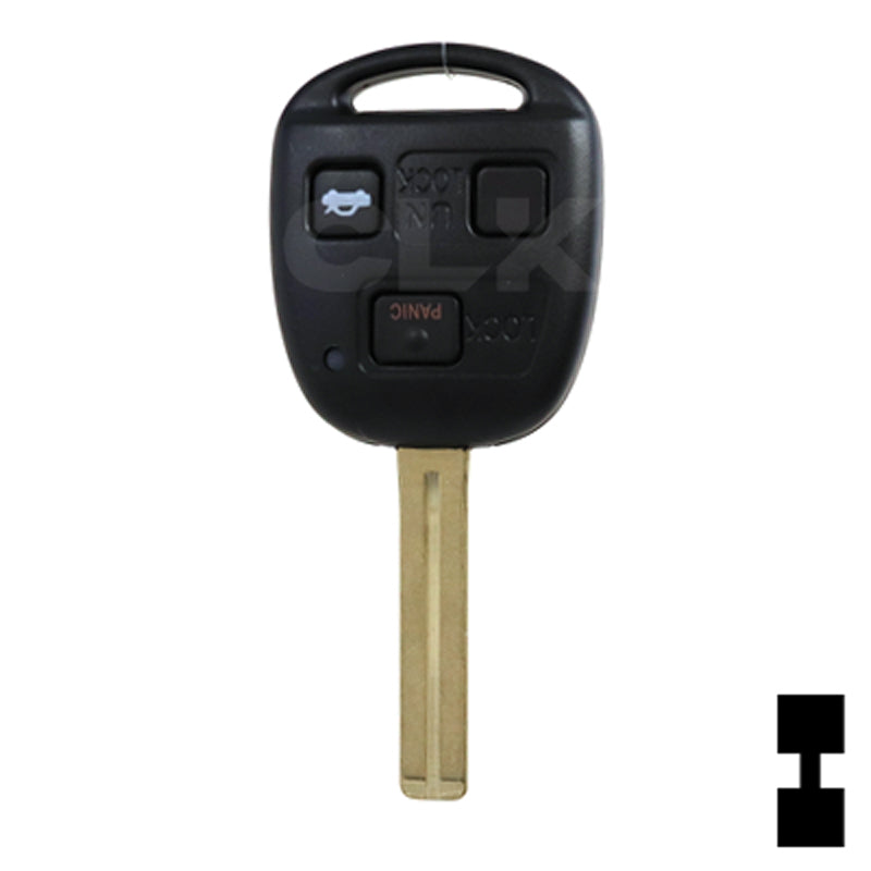Lexus 3 Button Remote Head Key 3B6 – By Ilco Automotive Key Ilco