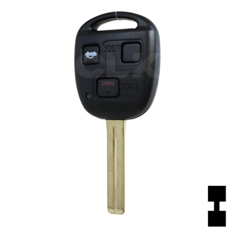 Lexus 3 Button Remote Head Key 3B6 – By Ilco Automotive Key Ilco