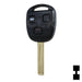 Lexus 3 Button Remote Head Key 3B6 – By Ilco Automotive Key Ilco