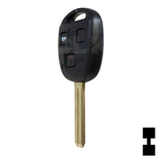 Lexus 3 Button Remote Head Key 3B6 – By Ilco Automotive Key Ilco