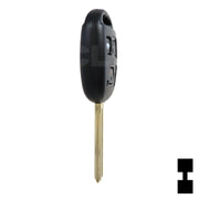Lexus 3 Button Remote Head Key 3B6 – By Ilco Automotive Key Ilco
