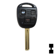 Lexus 3 Button Remote Head Key 3B6 – By Ilco Automotive Key Ilco