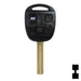 Lexus 3 Button Remote Head Key 3B6 – By Ilco Automotive Key Ilco