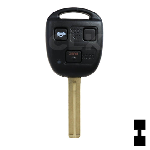 Lexus 3 Button Remote Head Key 3B6 – By Ilco
