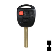 Lexus 3 Button Remote Head Key 3B8 – By Ilco Automotive Key Ilco