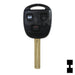 Lexus 3 Button Remote Head Key (TOY48/4C) (3B1) - By Ilco Automotive Key Ilco