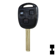 Lexus 3 Button Remote Head Key (TOY48/4C) (3B1) - By Ilco Automotive Key Ilco